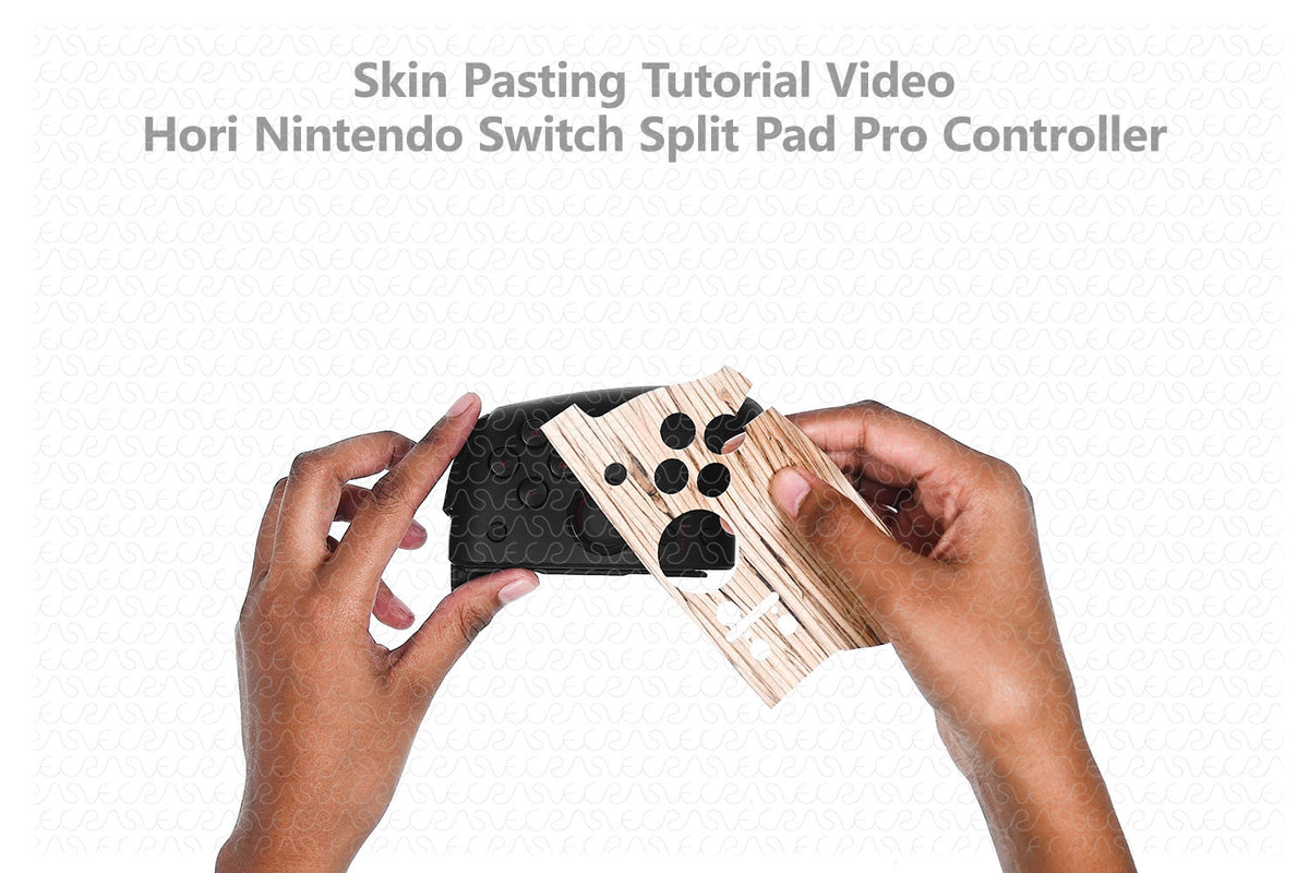 Hori Split Pad Pro Controller Skin Pasting Tutorial — VecRas