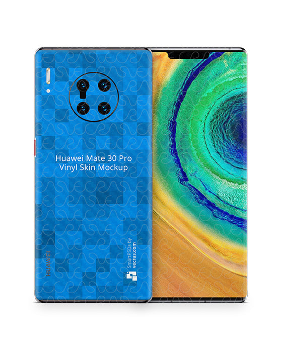 Huawei Mate 30 Pro (2019) PSD Skin Mockup Template 
