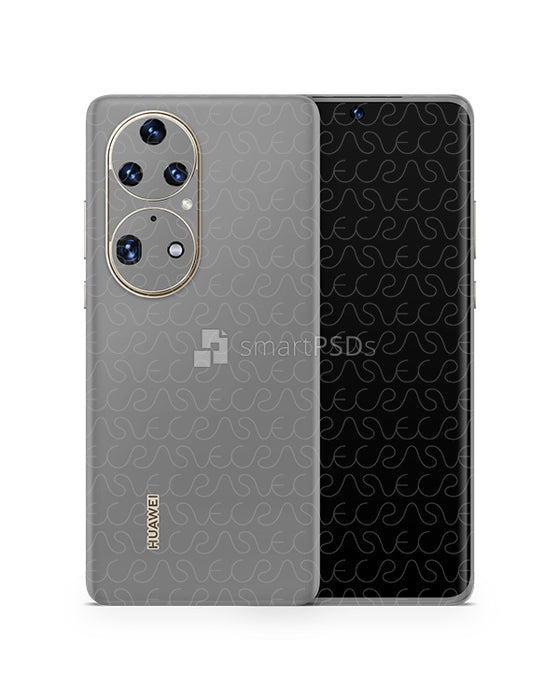 Huawei P50 Pro (2021) PSD Skin Mockup Template