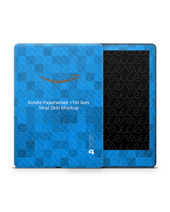 Kindle Paperwhite 6.8 11th Gen (2021) PSD Skin Mockup Template