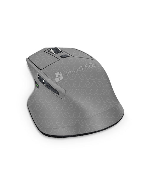 Logitech MX Master 2S Wireless Mouse (2019) Skin PSD Mockup Template 