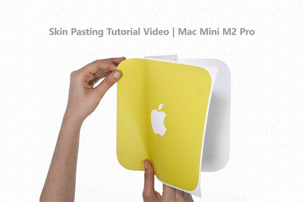 mac mini m2 pro skin application demo video