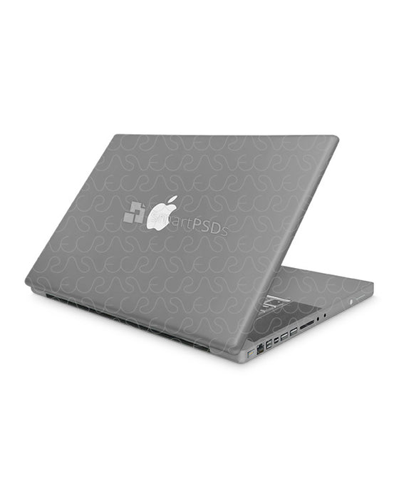 MacBook Pro 15 inch (2008) Smart PSD Skin Mockup
