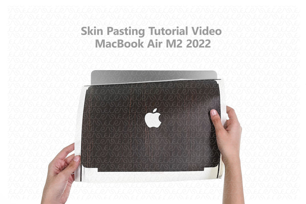 MacBook Air 13 M2 2022 Vinyl Skin Pasting Tutorial