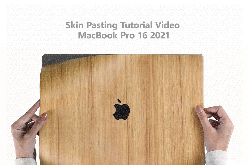 MacBook Pro 16 2021 Vinyl Skin Pasting Tutorial