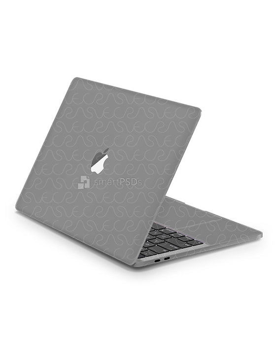 Macbook Pro 13-inch (2016-18 ) Skin PSD Mockup Template