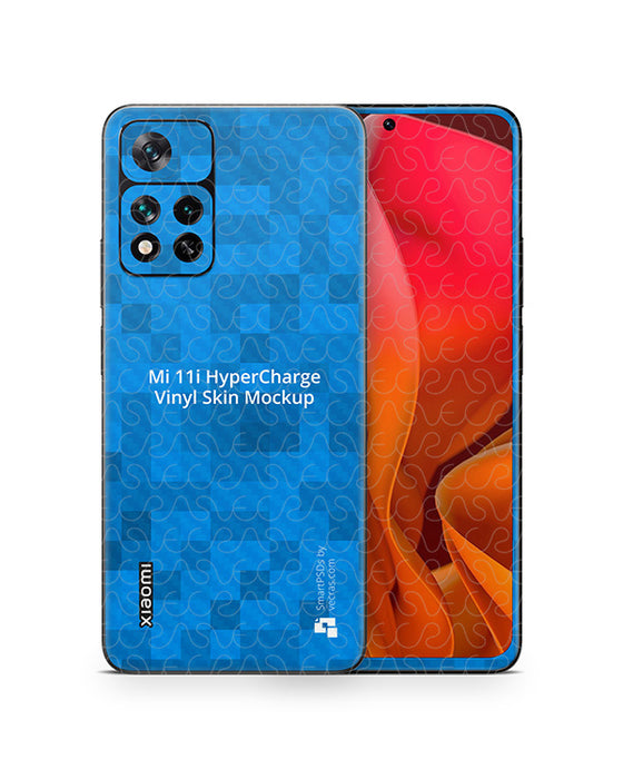 Xiaomi 11i HyperCharge (2022) PSD Skin Mockup Template