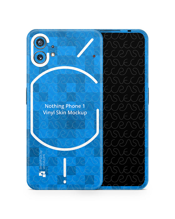 Nothing Phone 1 (2022) PSD Skin Mockup Template