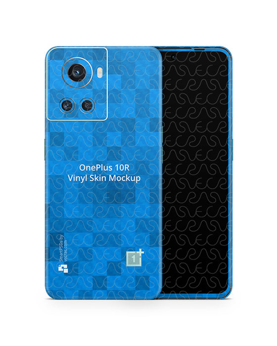 OnePlus 10R (2022) PSD Skin Mockup Template