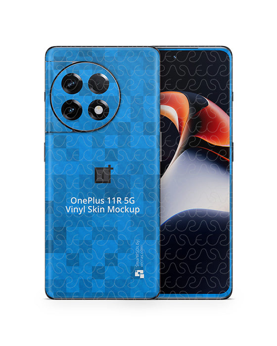 OnePlus 11R 5G (2023) PSD Skin Mockup Template