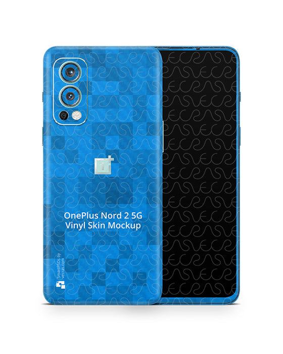OnePlus Nord 2 5G (2021) PSD Skin Mockup Template
