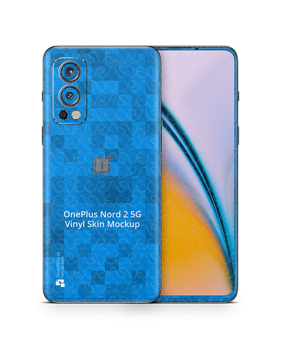 OnePlus Nord 2 5G (2021) PSD Skin Mockup Template