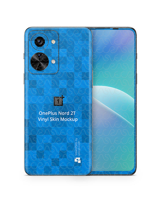 OnePlus Nord 2T (2022) PSD Skin Mockup Template