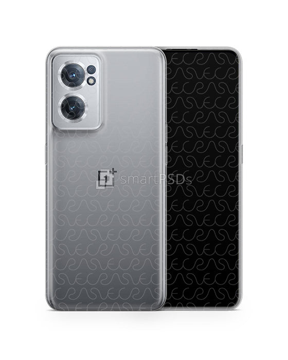 OnePlus Nord CE 2 5G (2022) TPU Clear Case Mockup