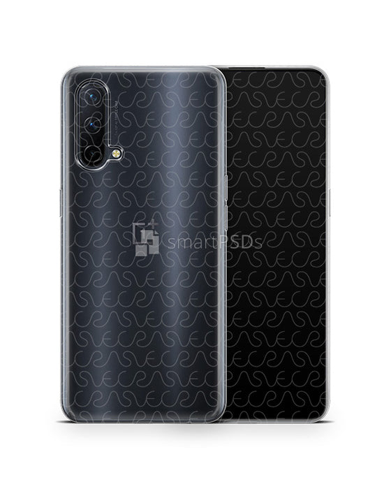 OnePlus Nord CE (2021) TPU Clear Case Mockup