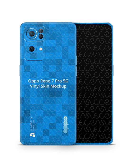 Oppo Reno 7 Pro 5G (2021) PSD Skin Mockup Template