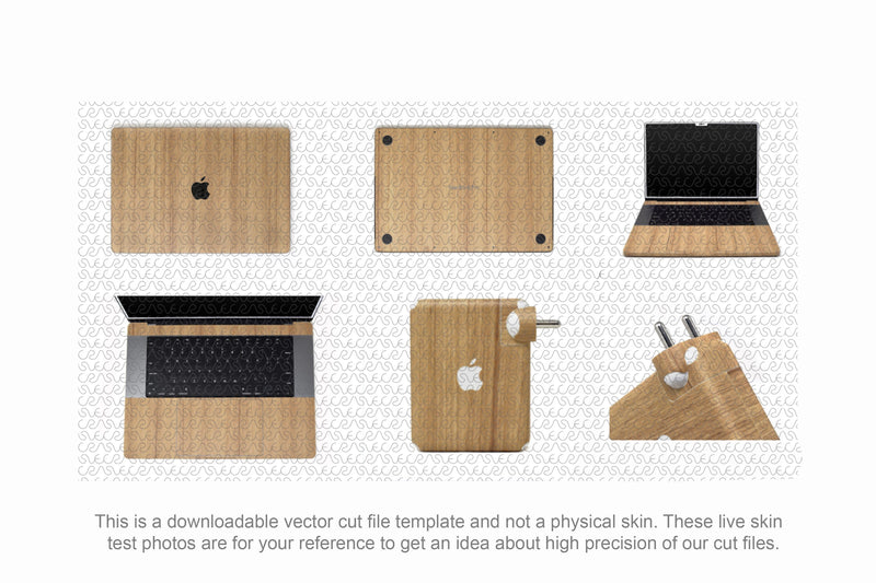 MacBook Pro 16 M1 3M Decal Skin Wrap Test Preview