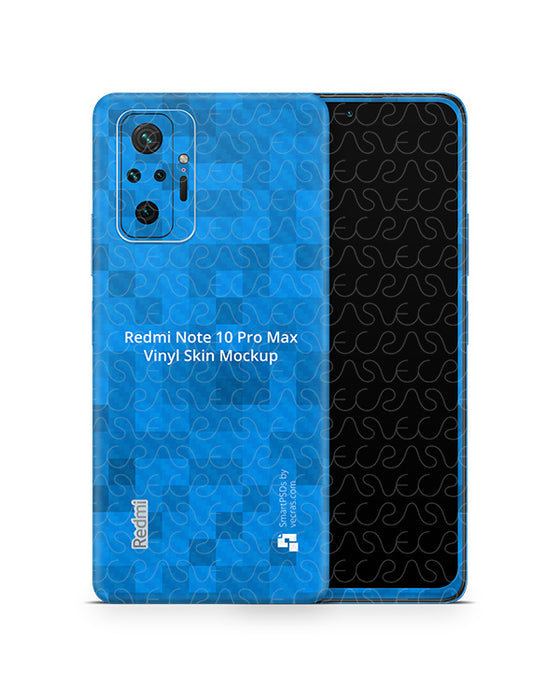 Redmi Note 10 Pro Max (2021) PSD Skin Mockup Template