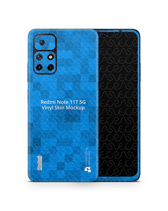 Redmi Note 11T 5G (2021) PSD Skin Mockup Template