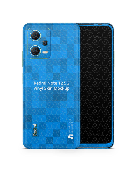 Redmi Note 12 5G (2023) PSD Skin Mockup Template