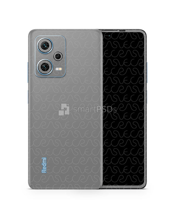 Redmi Note 12 Pro+ 5G (2023) PSD Skin Mockup Template