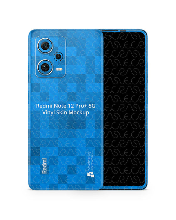Redmi Note 12 Pro+ 5G (2023) PSD Skin Mockup Template