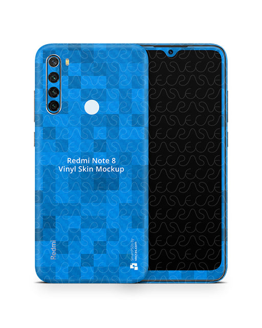 Redmi Note 8 (2019) PSD Skin Mockup Template