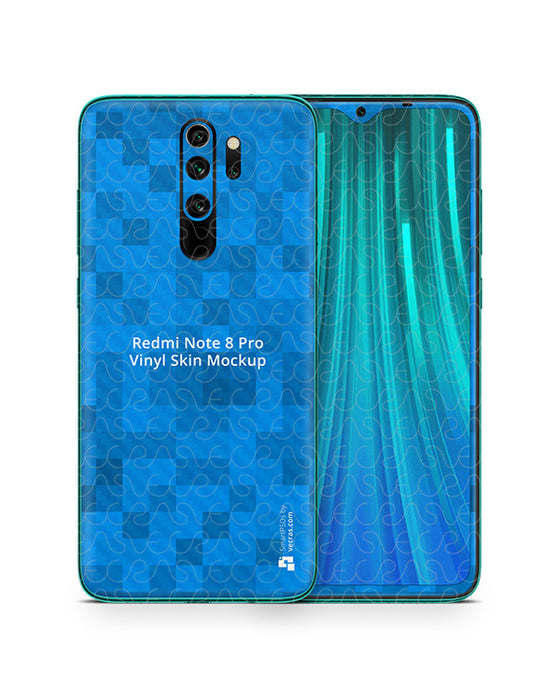 Redmi Note 8 Pro (2019) PSD Skin Mockup Template