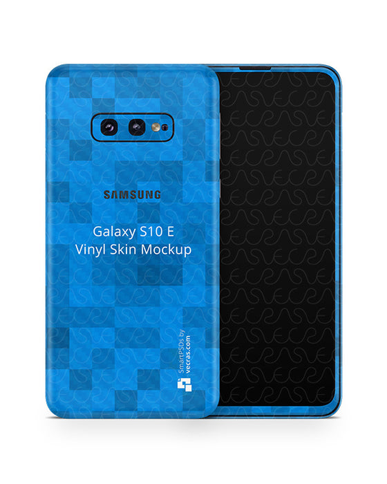 Samsung Galaxy S10 E Vinyl Skin Design Mockup 2019