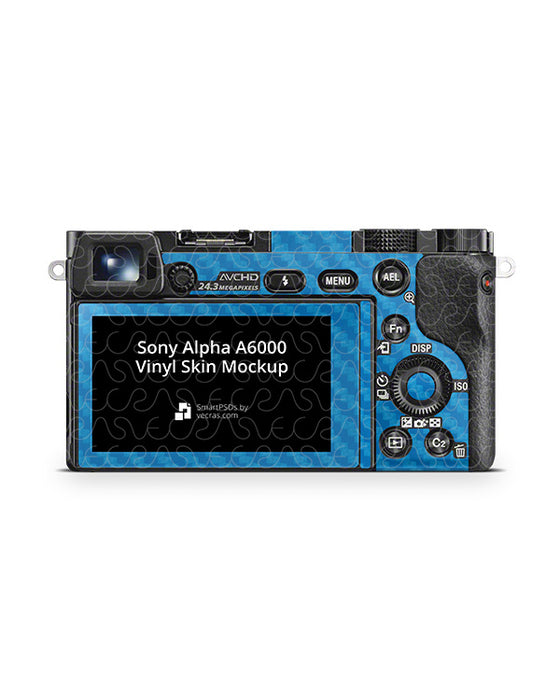 Sony Alpha A6000 (2014) Skin PSD Mockup Template