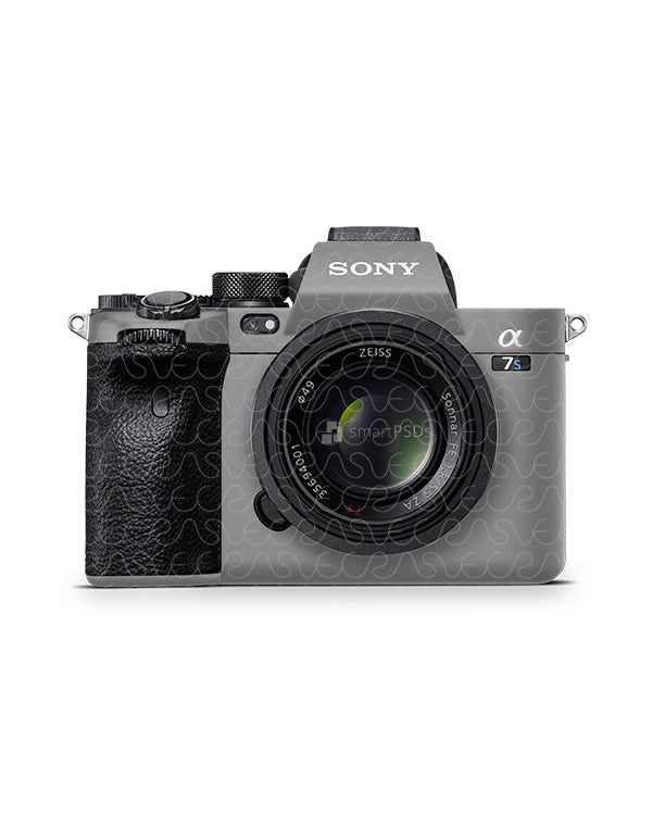 Sony Alpha A7s III Camera (2020) Skin PSD Mockup Template — VecRas