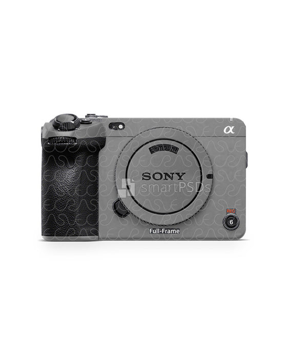 Sony FX3 Camera (2021) Skin PSD Mockup Template