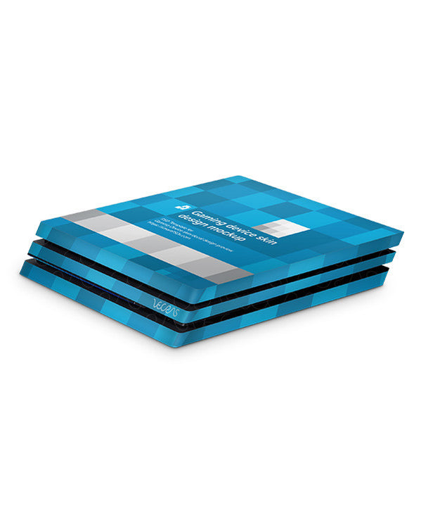 Sony PS4 Pro Console Decal Vinyl Design Template — VecRas