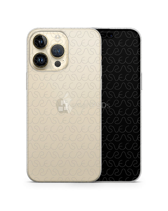 iPhone 14 Pro Max (2022) TPU Clear Case Mockup