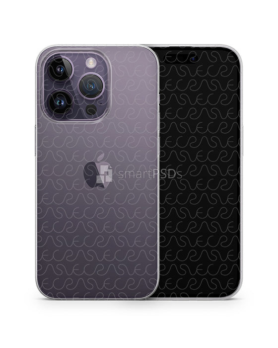 iPhone 14 Pro (2022) TPU Clear Case Mockup