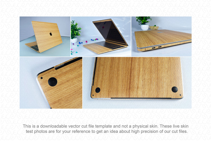 MacBook Pro 15” TouchBar (2016-17) Skin Template Cut File