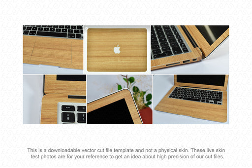MacBook Air 13.3” (2012) Skin Template Cut File