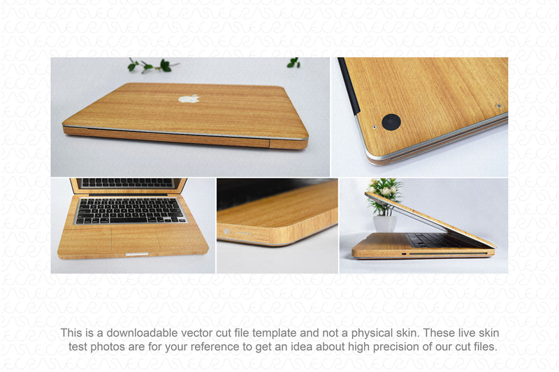 MacBook Pro 13” (2008) Skin Template Cut File