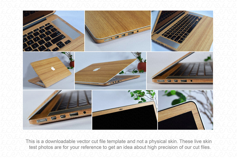 MacBook Pro 15” Retina (2012) Skin Template Cut File