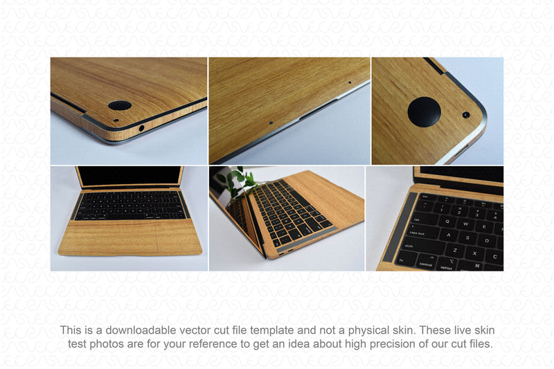 MacBook Air 13” Retina (2018) Skin Template Cut File