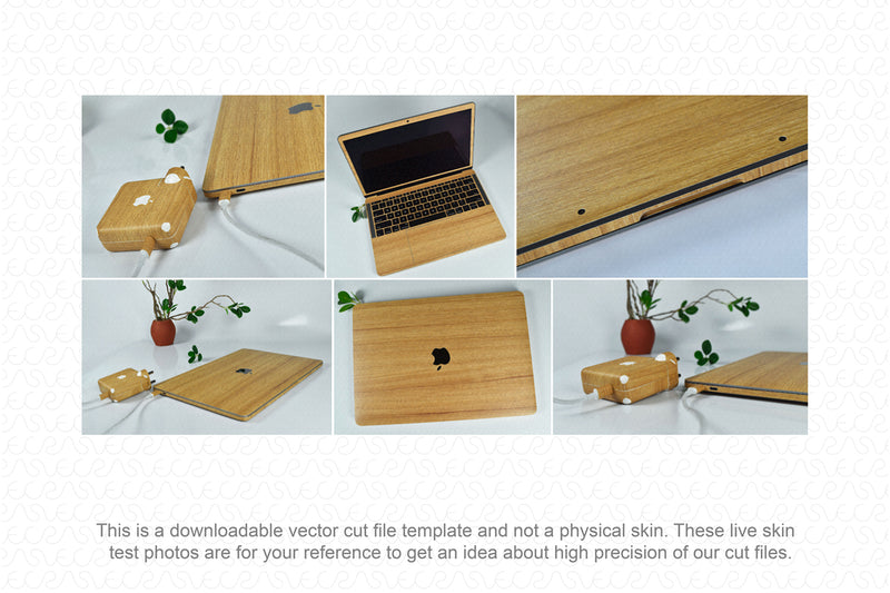 MacBook Pro 13” Non-TouchBar (2016-17) Skin Template Cut File