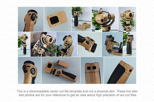 DJI Osmo Plus handheld 4k Camera (2015) Skin Vector Template