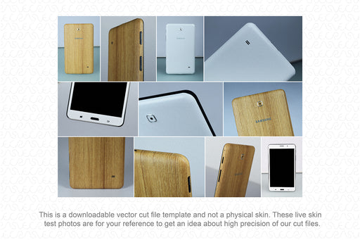 Galaxy Tab 4 7.0 (2014) Vector Cutline Template