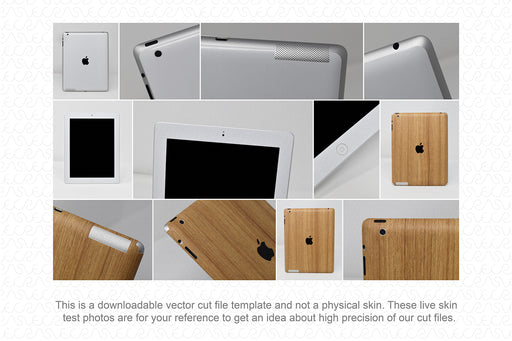 iPad 4 (2012) Vector Cutline Template