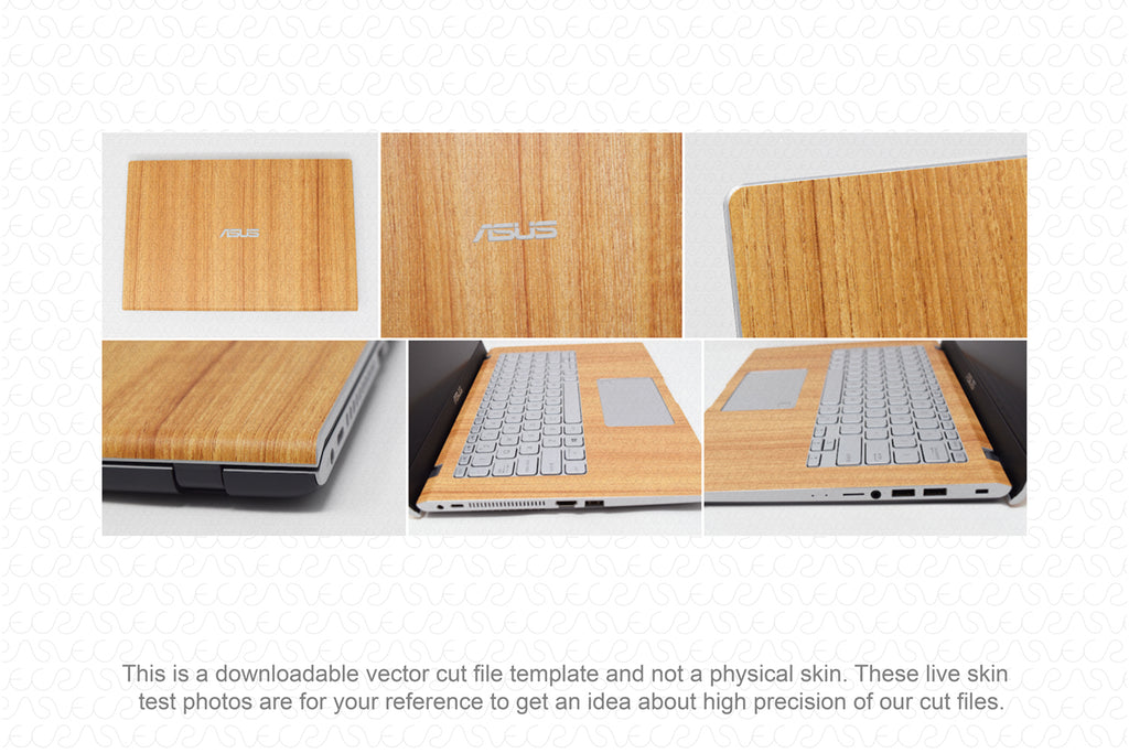 Vinyl Ready Vector Cut File Templates for Laptop Skins in Ai, PLT, EPS ...