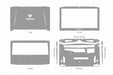 Acer Predator Helios 300 -15.6” Full Wrap Skin Vector CutFile Template