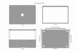 MacBook Air 13”- Retina (2018) Skin Template Cut File