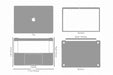 MacBook Pro 15” TouchBar Full Wrap Skin Vector CutFile Template