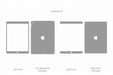 iPad Air 3- 10.5" (2019)  Full Wrap Skin Vector CutFile Template
