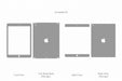 iPad 9.7” (2017 & 2018) Full Wrap Skin Vector CutFile Template